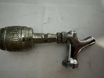 Vintage/Antique Schmidt's Beer Cast Metal Barrel Keg Tap Handle Pull Knob - Image 1 of 4
