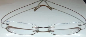 SILHOUETTE TITANIUM EYEGLASSES  7395  6073  MADE IN AUSTRIA - Picture 1 of 5