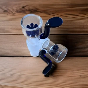 14 mm Glas Bong Bowl mit integriertem Sieb Wasserpfeife Ersatzstück Schieber 2 Stück - Bild 1 von 1