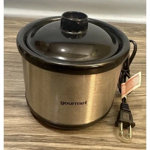 Sensio Gourmet 16oz Crock-Pot Food Warmer Little Dipper Brushed Stainless - Picture 1 of 7