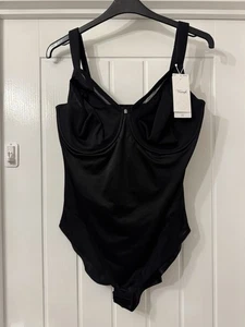 Neuer schwarzer True Shape Sensation BSW Bodyshaper für Damen von Triumph, UK-Größe 42DD - Bild 1 von 12