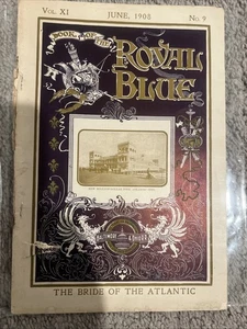 the Royal BlueBaltimore & Ohio Railroad Magazine Vol. XI, No. 9, June 1908 - Picture 1 of 5