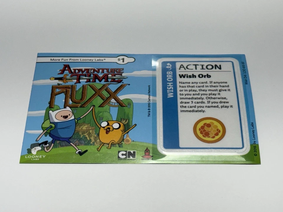 Adventure Time Fluxx Promo Action Wish Orb Foto 1 de 1