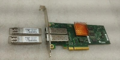 CHELSIO T420-CR 46M2239 110-1159-40 10Gb/s NIC FULL PRO SFP+ TRANCEIVERS FREE SH - Image 1 of 4