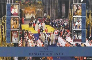 New Zealand 2023 - The Coronation of King Charles III Sheetlet - MNH - Picture 1 of 1