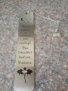 Fourth Wing Metal Bookmark - Picture 1 of 2