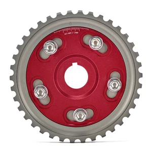 Adjustable Cam Gear Pulley For D15 D16 Series 96-00 Engine SOHC D16Y7 D16Y8 Red - Bild 1 von 13