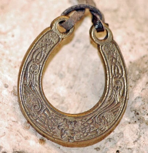 Amulett Messing HUFEISEN Talisman - Bild 1 von 1
