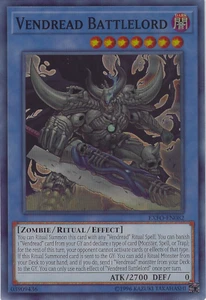 Yugioh Vendread Battlelord EXFO-EN082 Super Rare Unl Ed NM - Picture 1 of 1