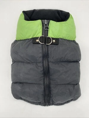 Gooby Padded Vest Dog Jacket Warm Zip Up Vest Puffy Jacket with D Ring Leash - Image 1 of 4