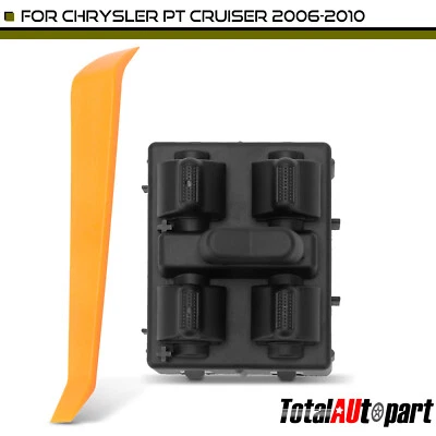 Interruptor de ventana eléctrica para Chrysler PT Cruiser 2006-2010 conductor delantero o pasajero Foto 1 de 4