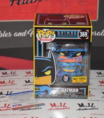 KEVIN CONROY HAND SIGNED/AUTOGRAPHED BATMAN 369 FUNKO POP W/ PSA/DNA COA B Cover