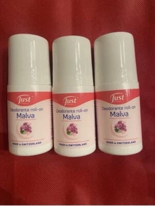Just 3 Deo Roll On Malva- 50ml Per Pelli Sensibili,Delicato Scad 2027 - Foto 1 di 1
