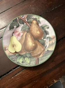 Fruit Pear Plate I. Godinger & C0. 7.5 Decorative Plate - Picture 1 of 2