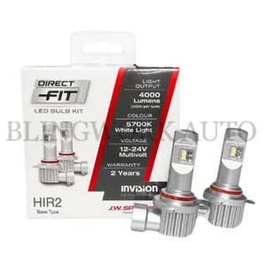JW Speaker HIR2 9012 LED AJUSTE DIRECTO 6000K Kit de conversión de faros blancos - Imagen 1 de 8
