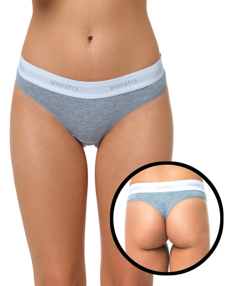 3er Set Yenita® Damen String Tangas Slip Unterwäsche Unterhose - Bild 1 von 1