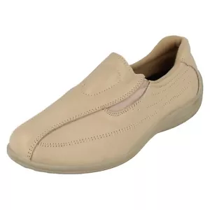 Damas Free Step Beige Cuero Sin cordones 265007 - Imagen 1 de 10