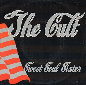The Cult SWEET SOUL SISTER Australian 1990 VIRGIN Records RARE 7" SINGLE - Picture 1 of 1