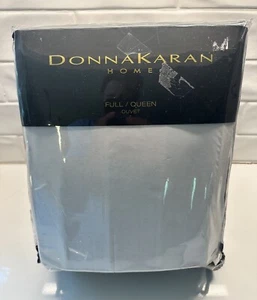 NEW Donna Karan Home Sapphire Collection Full/Queen Duvet Cover Indigo - Picture 1 of 4