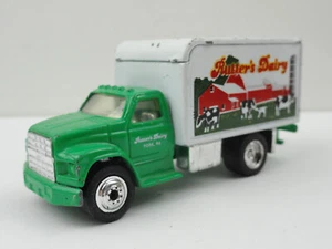 Matchbox White Rose Ford F800 Delivery Truck (Rutters Dairy 75 Years) - w/ WEAR - Picture 1 of 7