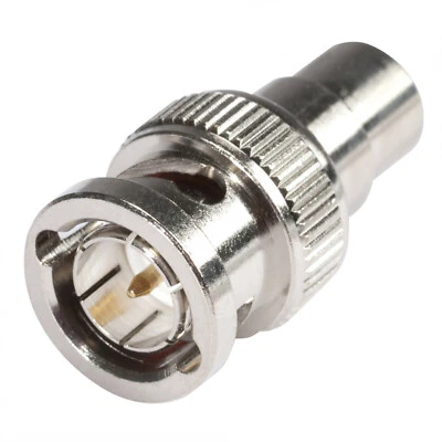 Hicon Connectors Adapter BNC Plug to Cinch Socket Female 75 Ohm | HI-BNCI-MF - Image 1 of 2