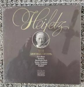 Heifetz 'Ten Great Violin Concertos' Box Set - New & Sealed - Picture 1 of 2