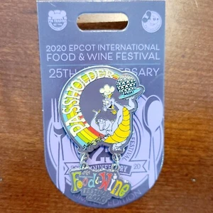 NUEVO Alfiler de Parques Disney Epcot Festival de Comida y Vino 2020 Pasaporte Chef Figmento WDW - Imagen 1 de 1