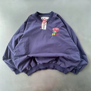Vintage NASCAR Windbreaker Jacket Adult Extra Large V Neck Chase Authentics NOS - Picture 1 of 5