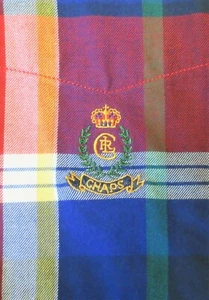 CAMISA DE COLECCIÓN CHAPS RALPH LAUREN S/S ABOTONADA 100% ALGODÓN MADRAS CUADROS GRANDE, L - Imagen 1 de 4