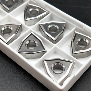 WNMG080404 WNMG 431 CNC Ceramic inserts Turning carbide for MWLNR/L holder - Imagen 1 de 6