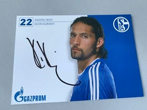 KEVIN KURANYI Schalke 04 original 10x15 tarjeta de autógrafo autógrafo autógrafo - Imagen 1 de 1