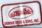 Dennie Reed & Sons, Inc, patch 2-1/2 X 4-1/4 inch out of business in CA #1117