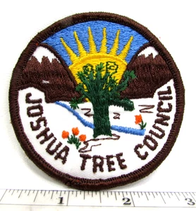 Vintage Joshua Tree Pfadfinderrat Aufnäher Bakersfield Kalifornien GSA - Bild 1 von 3