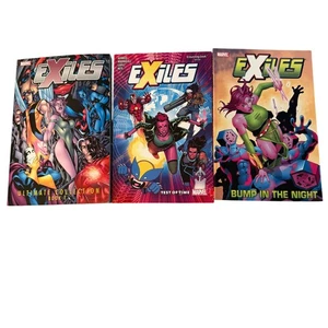 Marvel Exiles Comic Book Lot Of 3 Graphic Novels - Picture 1 of 2