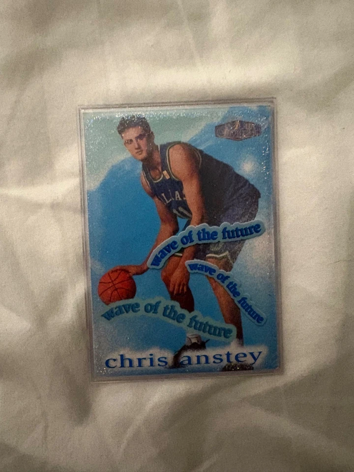 1997-98 Flair Showcase Wave of the Future Chris Anstey #3WF Rookie RC - Image 1 of 2