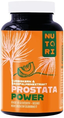 Nutori Prostata Power Kürbiskern & Sagepalmenextrakt, 120 Kapseln