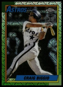 2025 Topps Update #U90C-94 Craig Biggio 1990 Baseball 35th Anniversary Chrome - Bild 1 von 2