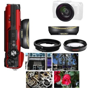 Lente ultra gran angular HD 32K + lente macro para Olympus Tough TG7 - Imagen 1 de 7