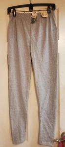 New Body Sensations lycra leggings Pants Heather Gray SIZE XL WOMEN NWT VINT USA - Picture 1 of 8