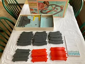 Vintage 1965 Ideal Toy Corp 4218-4 Motorific Torture Track Accessory Track,22 Pc - Picture 1 of 7