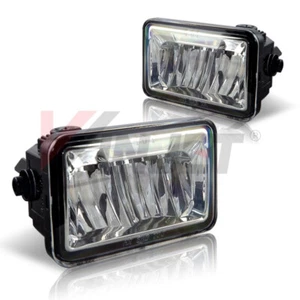 Pair Of Repalcement LED Fog Light Lamps Clear Lens For 2015-2016 Ford F-150 - Picture 1 of 2
