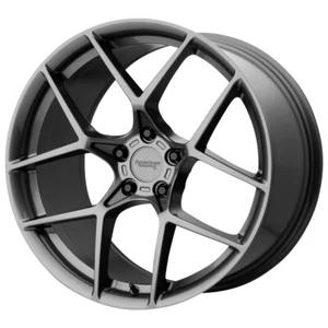20x9 +35 F| 20x10.5 +45 R,American Racing AR924 5x4.5 Graphite Wheels (Set of 4) - Picture 1 of 3