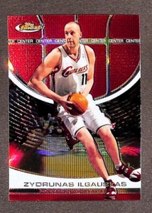 2005-06 Finest Refractor Red #81 Zydrunas Ilgauskas /169