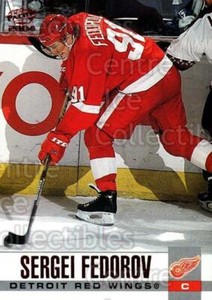 2003-04 Pacific Red #117 Sergei Fedorov