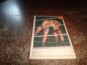 1954-55 Parkhurst Wrestling Trading Cards no 9 Lou Plummer wwe wwf nwa wcw 3 - Picture 1 of 5
