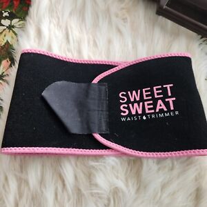Sweet Sweat Waist Trimmer Black And Pink Never Used