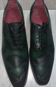 Genio 1963 Vero Cuoio handgefertigte Derby elegante Schuhe Halbschuhe Größe 13 47 - Bild 1 von 12