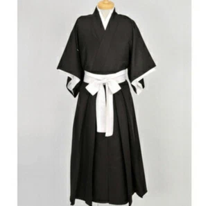 BLEACH Cosplay ICHIGO KUROSAKI Anime Costume SHIHAKUSHO New Unisex - Picture 1 of 4
