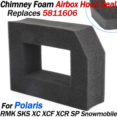 Sello de campana de caja de aire de espuma para chimenea Polaris 5811606 RMK XC SKS XCF XCR SP Foto 1 de 4