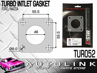 Junta de entrada turbo para motor Mazda B2500 UN E2500 SK WL 1998-2006 Foto 1 de 4